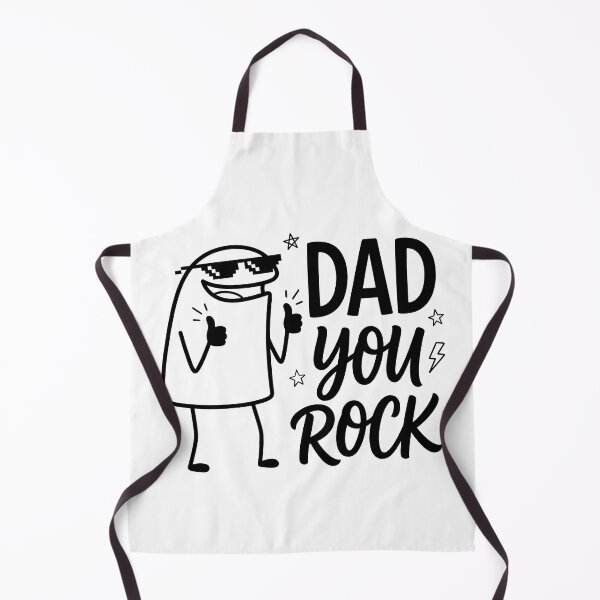 Item preview, Funny Flork Meme Dad You Rock Retro Sunglasses designed and sold by drchzak.