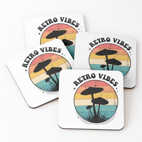 Item preview, Retro Mushroom Sunset Silhouette Graphic  designed and sold by snugglee.