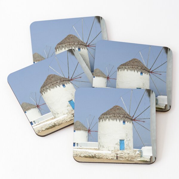 Item preview, Windmills on the Greek Island of Mykonos designed and sold by jaynerushton.