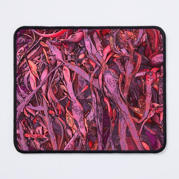 Item preview, Seaweed Abstract Purple and Pink designed and sold by Brightside-art.