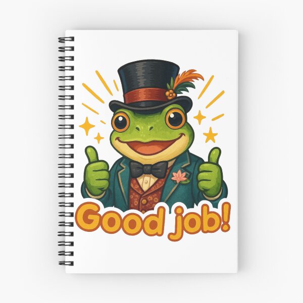 Aperçu de l'œuvre Dapper Frog, bravo ! créée et vendue par AtlantiqArt.