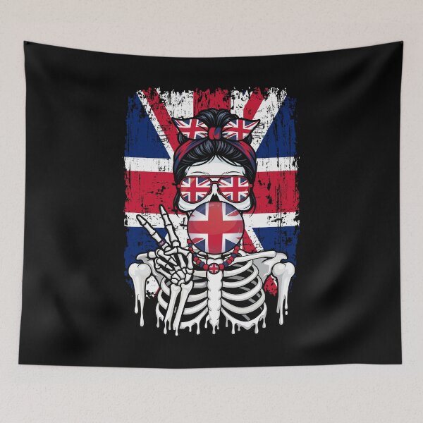 Item preview, United Kingdom-Inspired Graphic Tee for Everyday Style designed and sold by Colorful Designs.