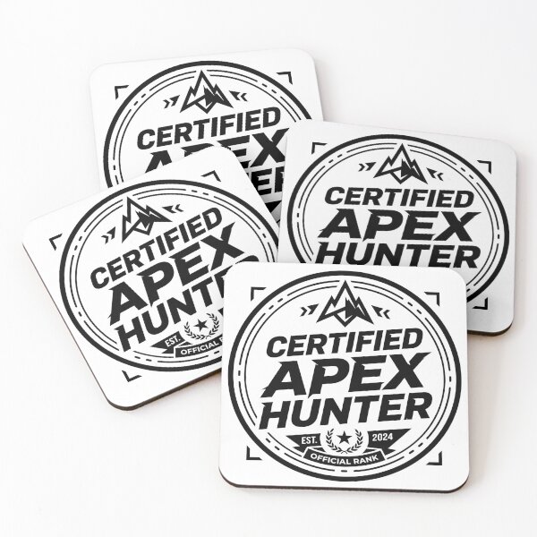 Item preview, Certified Apex Hunter - Sim Racing designed and sold by GarageGraphics.