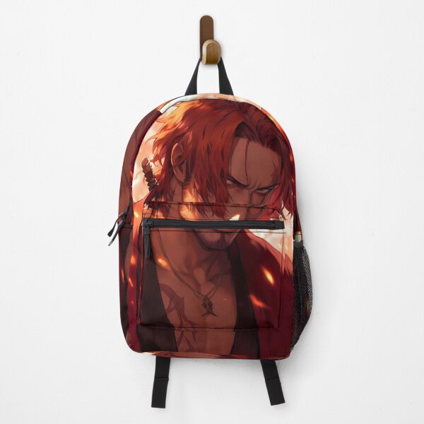 Item preview, Shanks One Piece Fiery Red Hair Captain Close Up designed and sold by SuperTeamCanada.