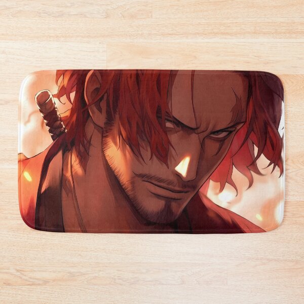 Item preview, Shanks One Piece Fiery Red Hair Captain Close Up designed and sold by SuperTeamCanada.