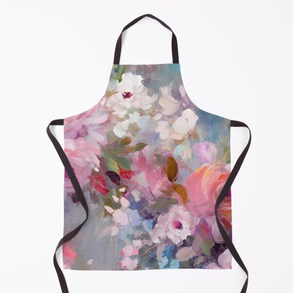 Item preview, Pink And White Elegant Floral Abstract Art Painting designed and sold by DEC02.