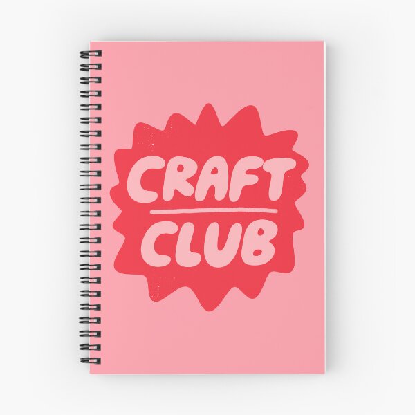 Item preview, Craft Club Badge (Red) designed and sold by yellowflowerhut.