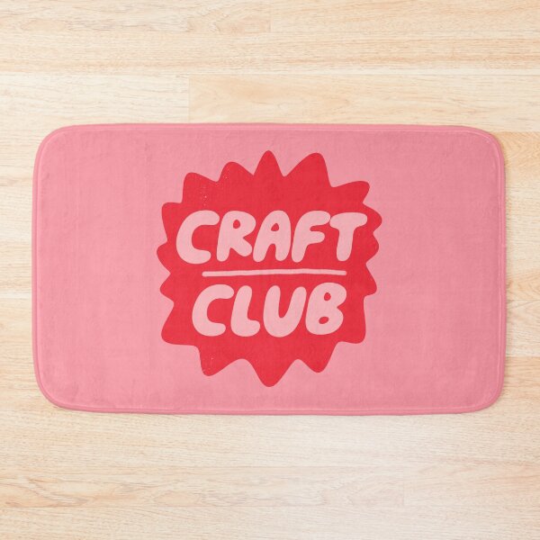 Item preview, Craft Club Badge (Red) designed and sold by yellowflowerhut.