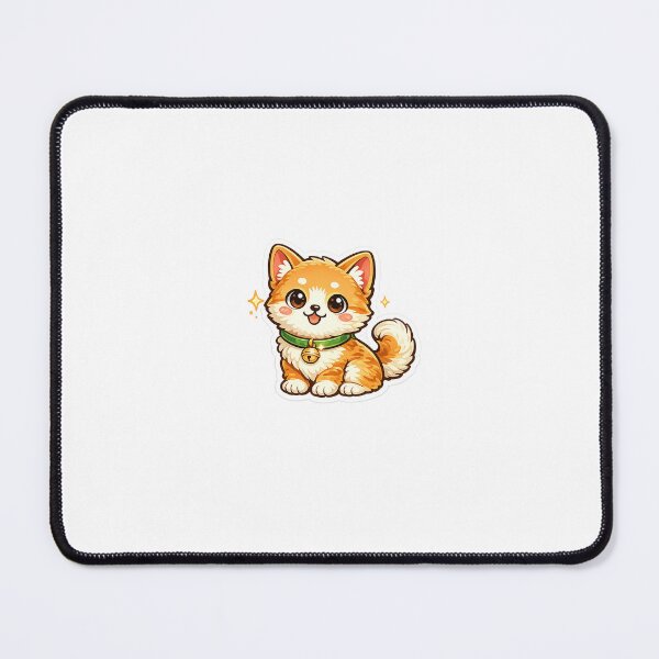 Item preview, Kawaii Lucky Puppy – Adorable Dog Sticker designed and sold by BLK.DESIGN.