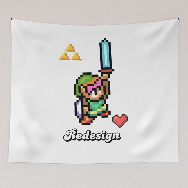 Item preview, Retro Pixel Hero Sword Up Adventure  designed and sold by msolgray.