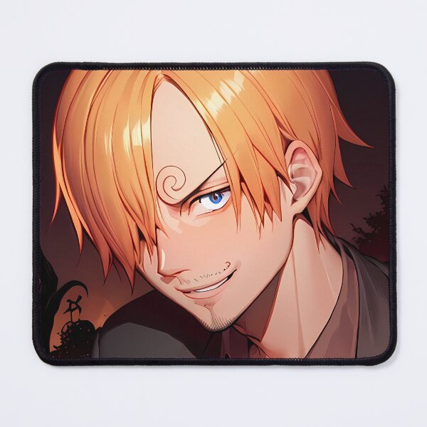 Item preview, Sanji Vinsmoke One Piece Halloween Pumpkin Close Up designed and sold by SuperTeamCanada.