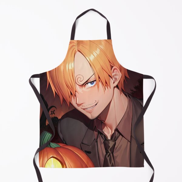 Item preview, Sanji Vinsmoke One Piece Halloween Pumpkin Close Up designed and sold by SuperTeamCanada.