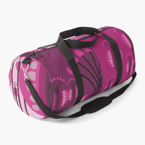 Item preview, Vibrant Geometric Floral Pattern in Fuchsia and Pink Hues designed and sold by PowerAntShop.
