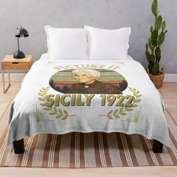 Item preview, Vintage Sicily Quote Retro Sunset designed and sold by msolgray.