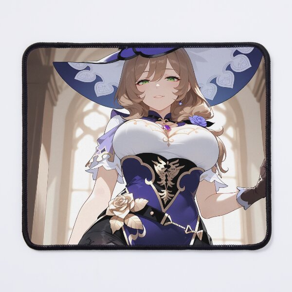 Item preview, Lisa Genshin Impact Cathedral Witch Charm designed and sold by SuperTeamCanada.