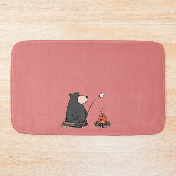 Item preview, Cute Little Bear Roasting Marshmallow designed and sold by Newrealis.