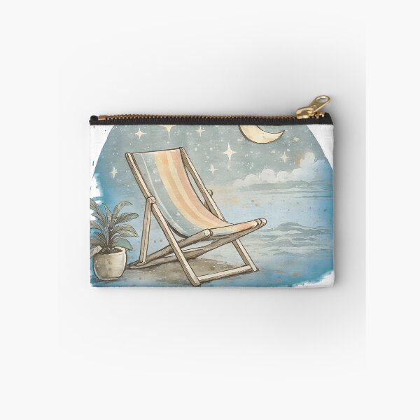 Item preview, Rest Productive Beach Chair Sunset Graphic designed and sold by msolgray.