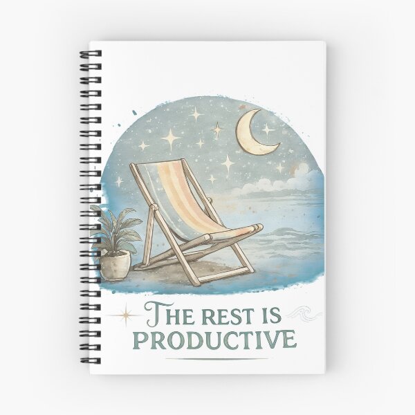 Item preview, Rest Productive Beach Chair Sunset Graphic designed and sold by msolgray.