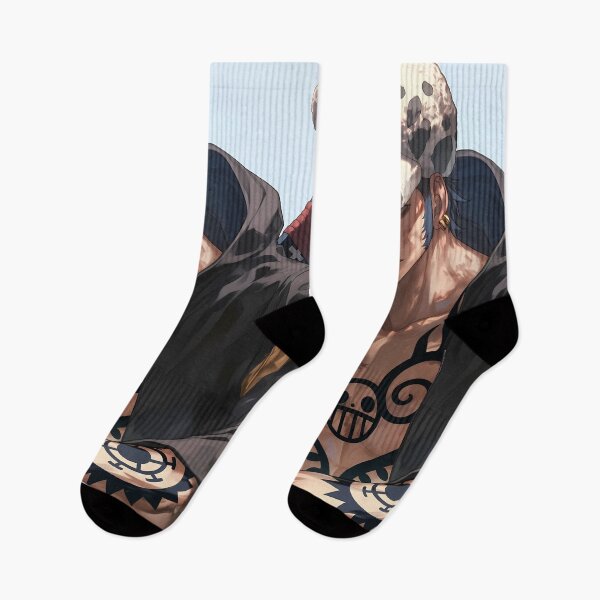 Item preview, Trafalgar Law One Piece Open Coat Tattoo Pose designed and sold by SuperTeamCanada.