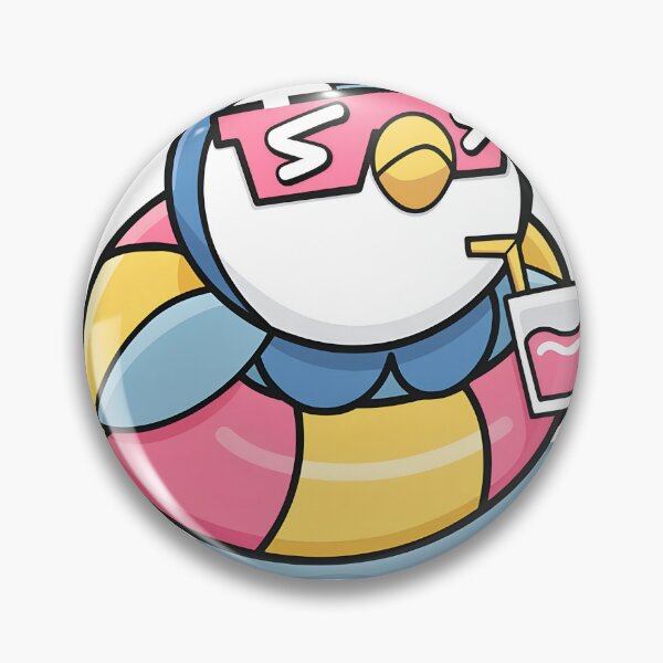 Item preview, Chill Penguin Summer Float Drink Funny Vacation designed and sold by msolgray.