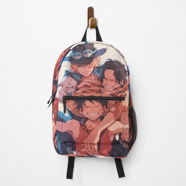 Item preview, Monkey D Luffy One Piece Brothers Joyful Crew Moment designed and sold by SuperTeamCanada.