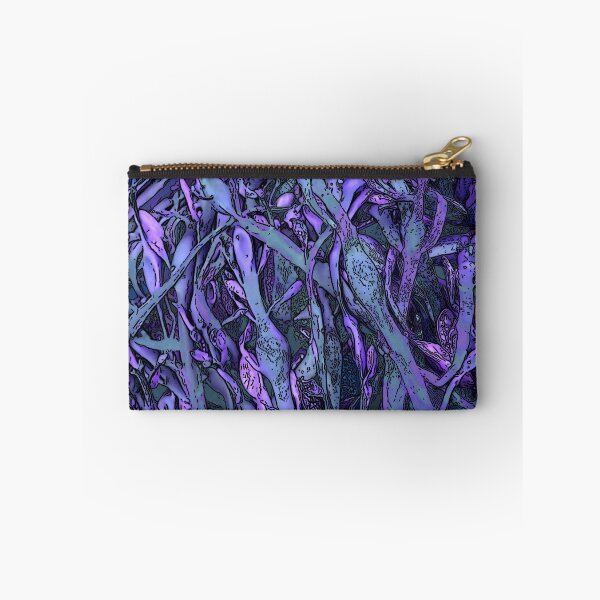 Item preview, Seaweed Abstract Purple and Blue designed and sold by Brightside-art.