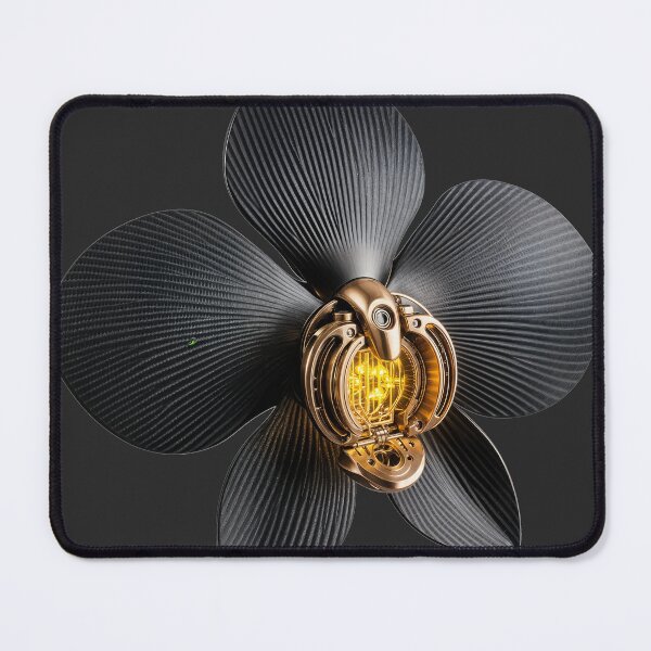 Item preview, Cyber Orchid - Astro-Botanical Carbon Specimen designed and sold by BGM by AI.