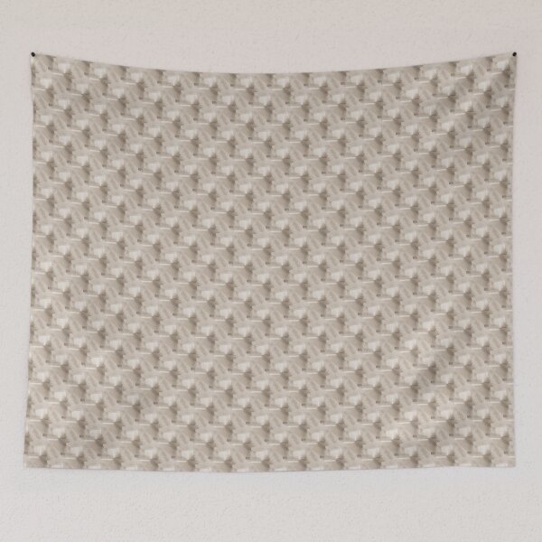 Item preview, Monochromatic Painterly Abstract in Beige designed and sold by Artistestella.