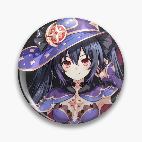 Item preview, Mona Genshin Impact Dark Background Mage Pose Star Charm designed and sold by SuperTeamCanada.
