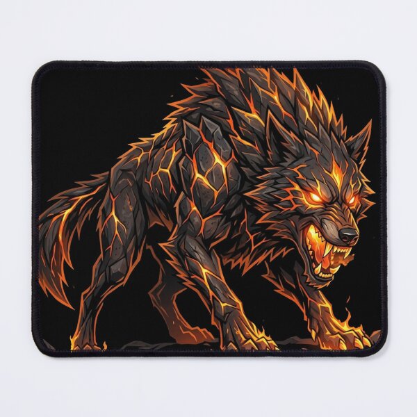 Item preview, Infernal Wolf designed and sold by Stickersdevelop.