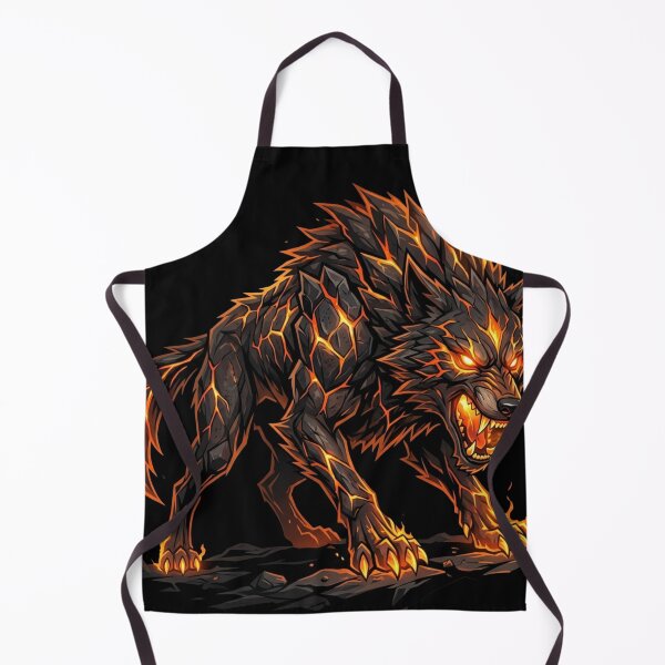 Item preview, Infernal Wolf designed and sold by Stickersdevelop.