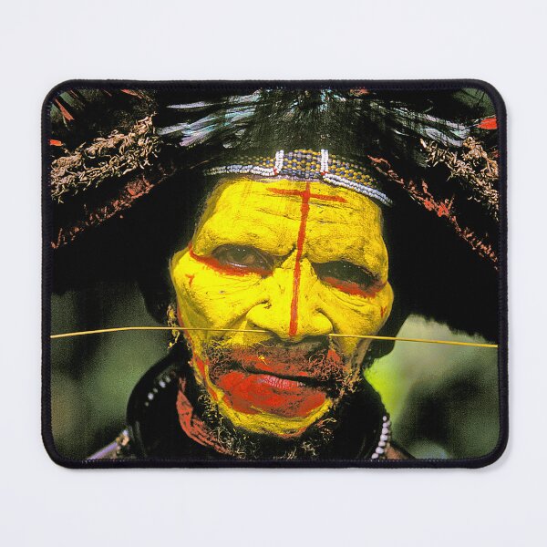 Item preview, Papua New Guinea Chief Art Photo designed and sold by DEC02.
