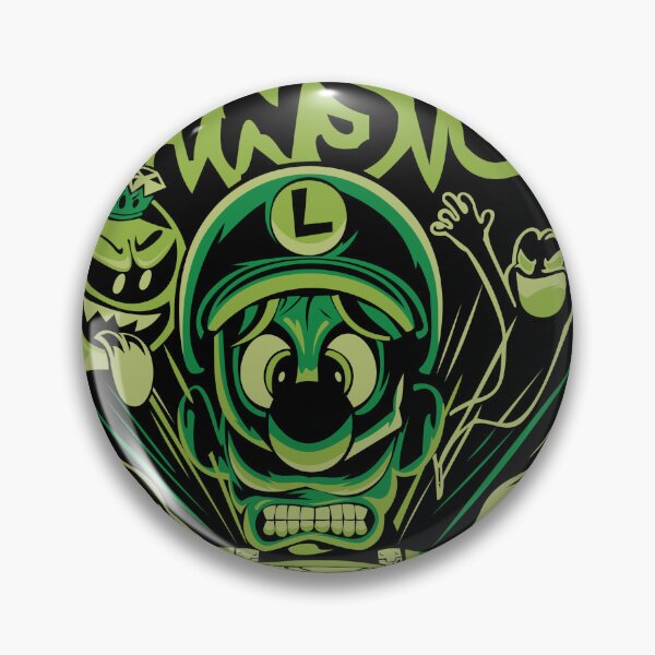 Item preview, Luigi scare expression designed and sold by GravicPopart21.