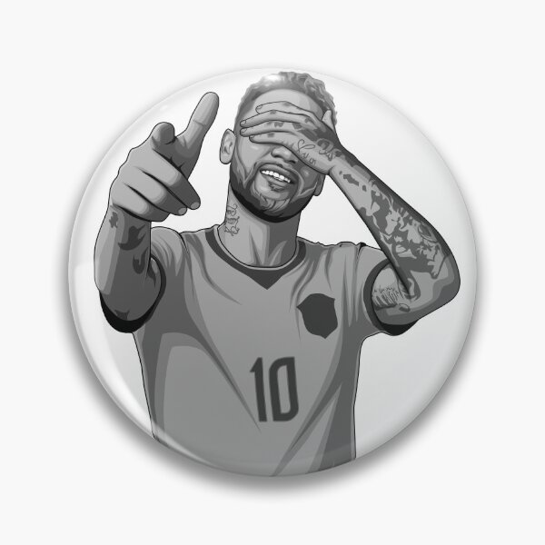 Item preview, Neymar Black and White Version designed and sold by Aldduardo.