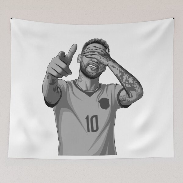 Item preview, Neymar Black and White Version designed and sold by Aldduardo.