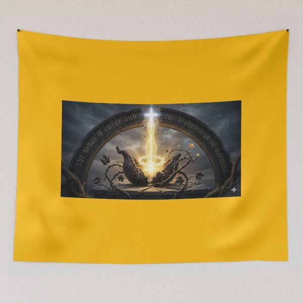 Item preview, The Brokenness of Oneness – Light Rising Through the Cracks designed and sold by MastersDesignNk.