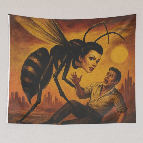 Item preview, The Wasp Woman 1959 Retro Horror Film designed and sold by Mauswohn.