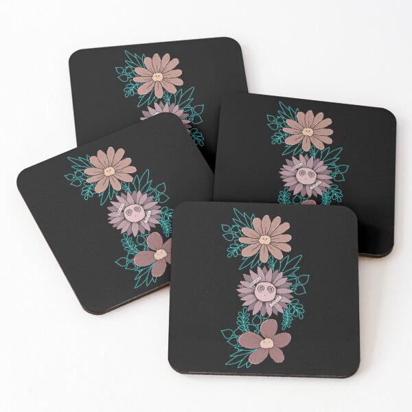 Item preview, Cute Confused Flower Stack Whimsical Art designed and sold by Pixelonersquare.