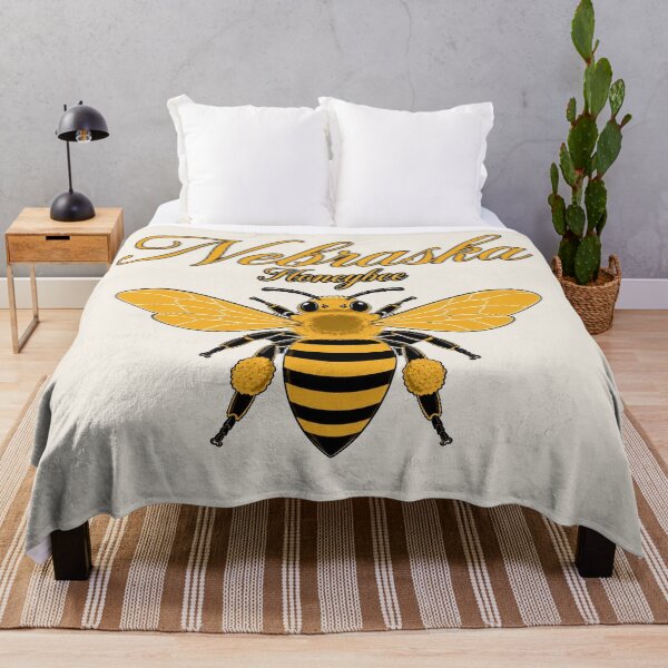 Item preview, Nebraska Honeybee State Insect Poster designed and sold by The-Drip-Studio.