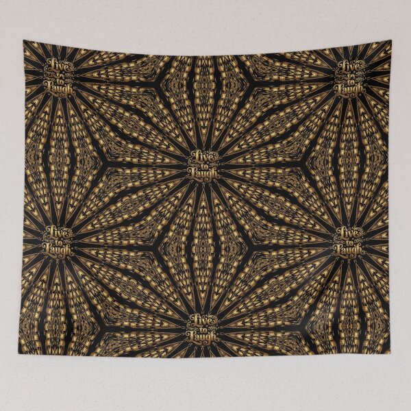 Item preview, Live to Laugh Geometric Pattern Design designed and sold by Shy Fractal Designs.