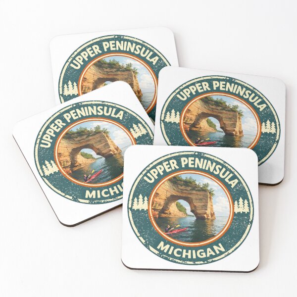 Item preview, Upper Peninsula Michigan Emblem designed and sold by devonclemon.