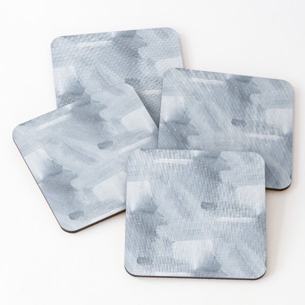 Item preview, Monochromatic Painterly Abstract in Blue designed and sold by Artistestella.