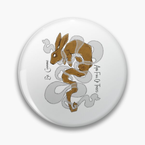 Item preview, Mystical Hare with Smoke Clouds Folklore Art designed and sold by Pixelonersquare.