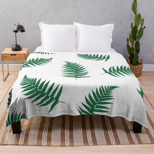 Item preview, Minimal Fern Leaf Repeating Seamless Pattern designed and sold by Handyharshiya.