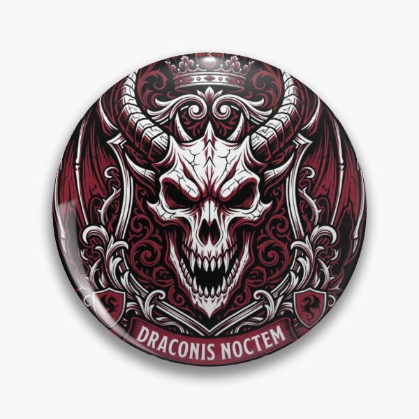 Item preview, Dragon Skull Crest designed and sold by Stickersdevelop.