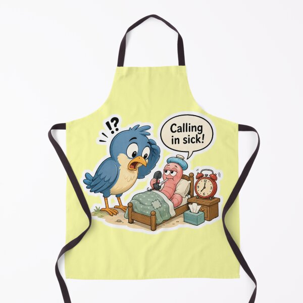Item preview, Early Bird Sick Day designed and sold by AndreBarnard.