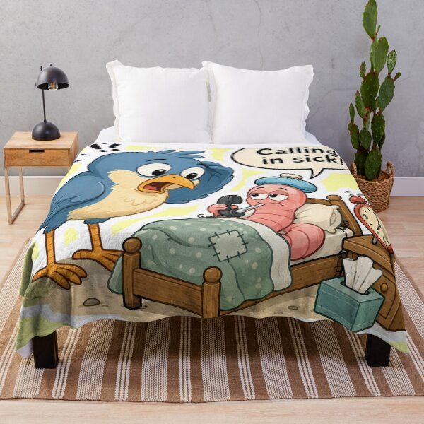 Item preview, Early Bird Sick Day designed and sold by AndreBarnard.