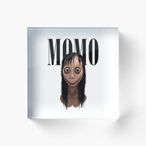 Call Momo. Momo monster for Halloween. 