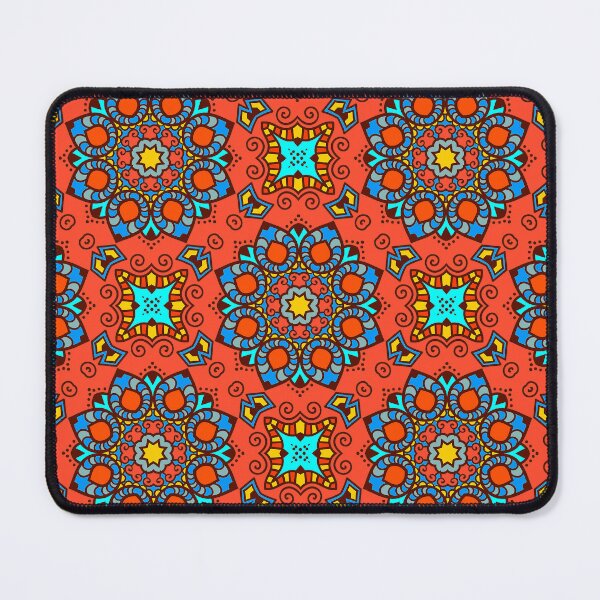 Item preview, Red, Yellow, And Blue Mexican Tile Art Pattern designed and sold by DEC02.