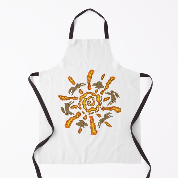 Item preview, Celestial Rabbit Sun Spiral Folklore Art designed and sold by Pixelonersquare.